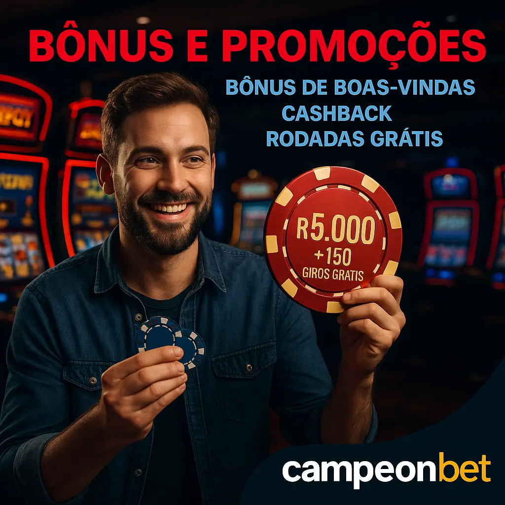 Promoção de boas-vindas Campeonbet Bônus de boas-vindas Campeonbet 2025