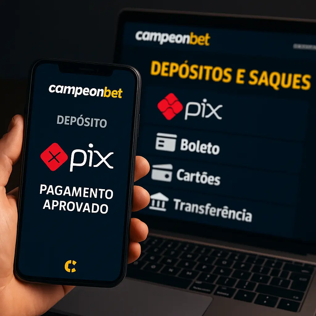 PIX no Campeonbet: rápido e seguro Depósitos e saques via PIX na Campeonbet